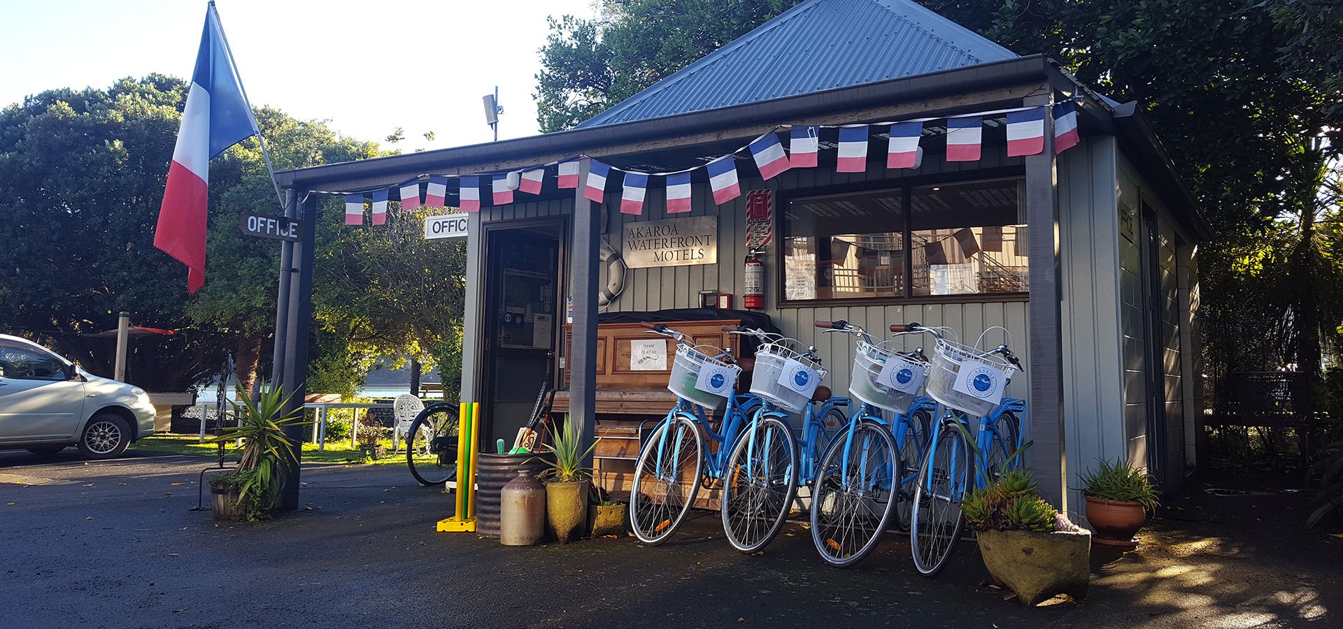 cycling in Akaroa