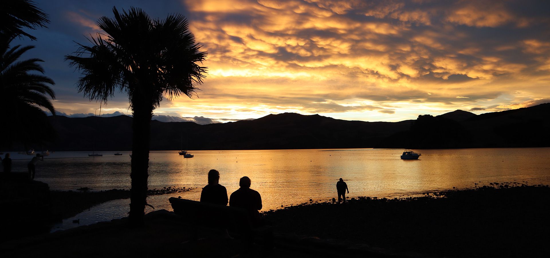 Akaroa sunset