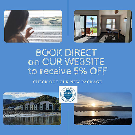 Book direct and save 5% off